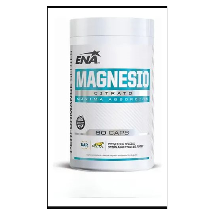 Citrato de Magnesio ENA Sport — 60 cápsulas